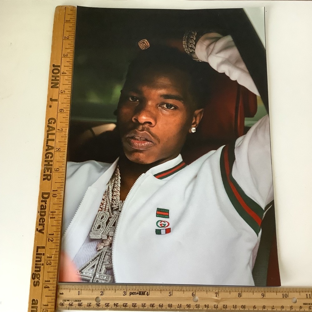 Lil Baby Poster Print From Rolling Stone Magazine August 2020 14x10